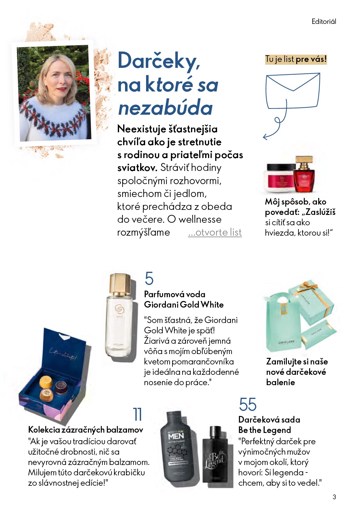 oriflame - Leták ORIFLAME platný od 03.12. do 23.12. - page: 3