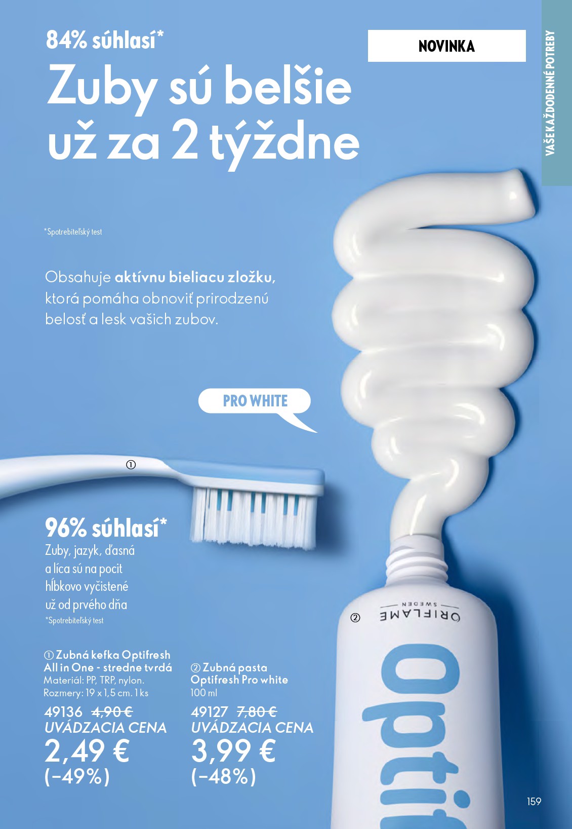 oriflame - Leták ORIFLAME platný od 24.12. do 20.01. - page: 159