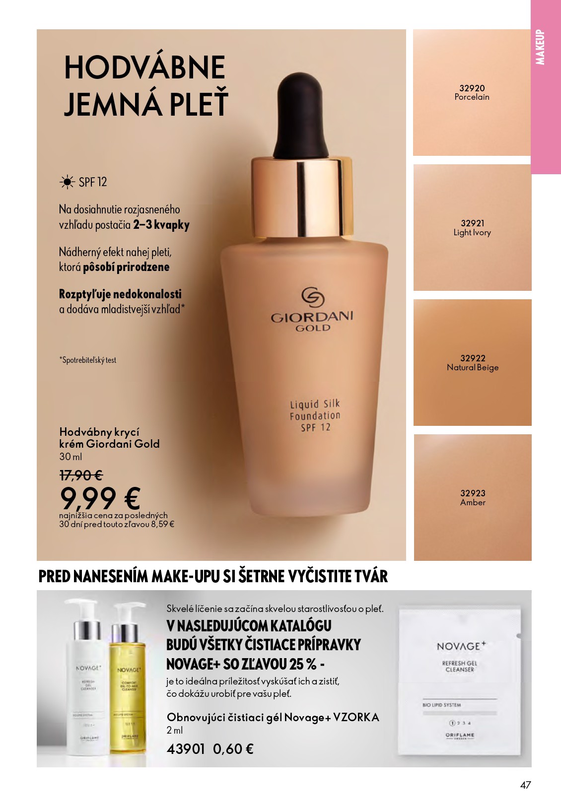 oriflame - Leták ORIFLAME platný od 24.12. do 20.01. - page: 47