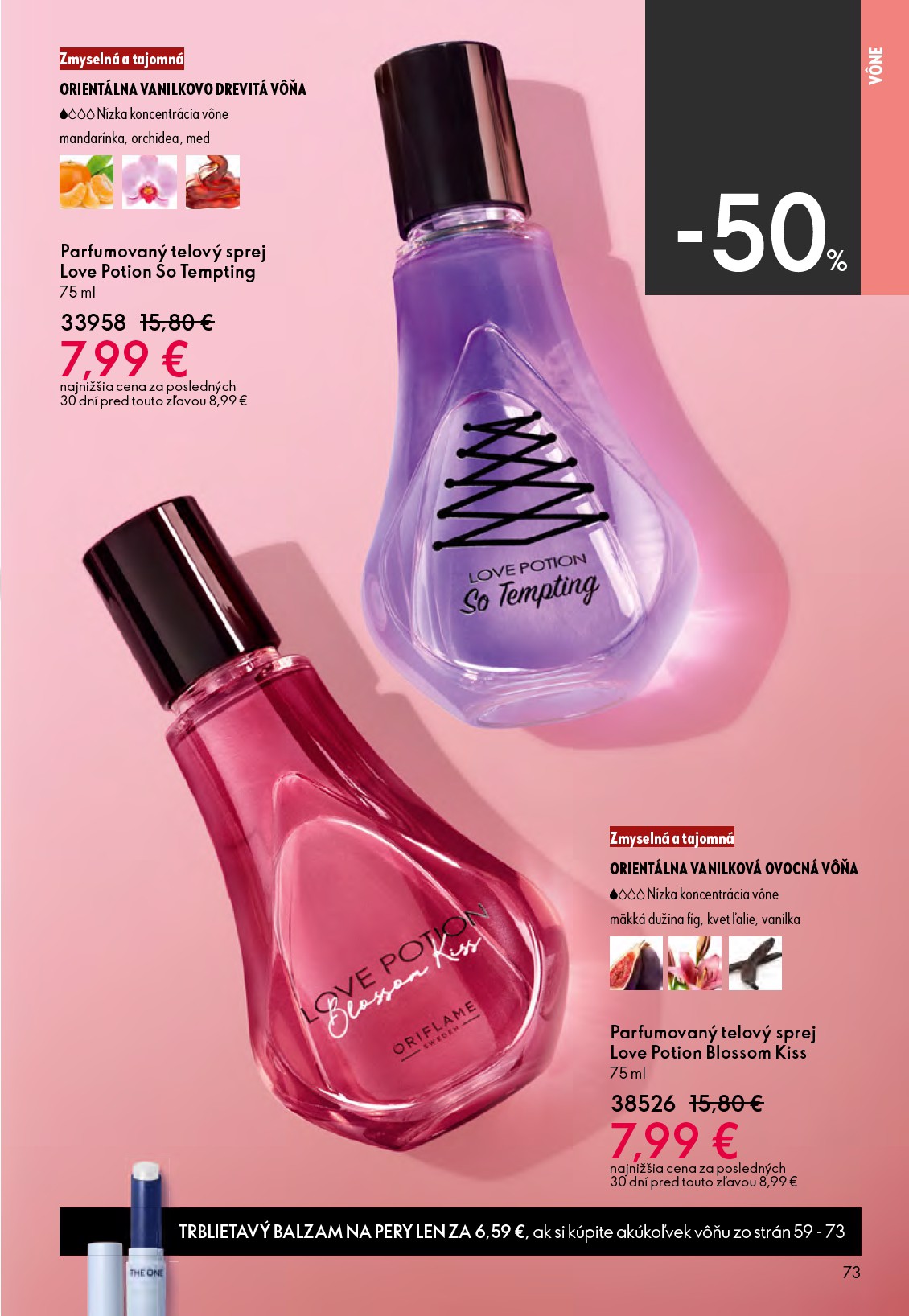 oriflame - Aktuálny leták ORIFLAME platný od stredy, 15.04.2026 do utorka, 05.05.2026 - page: 73