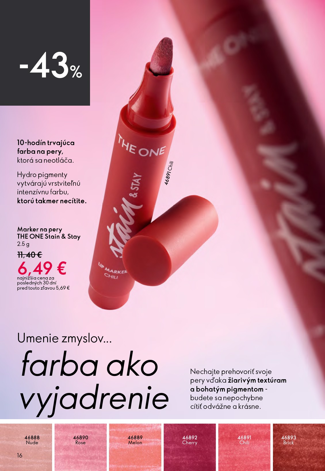 oriflame - Aktuálny leták ORIFLAME platný od stredy, 15.04.2026 do utorka, 05.05.2026 - page: 16