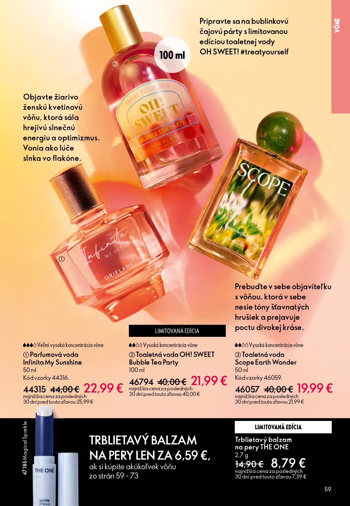 oriflame - Aktuálny leták ORIFLAME platný od stredy, 15.04.2026 do utorka, 05.05.2026 - page: 59