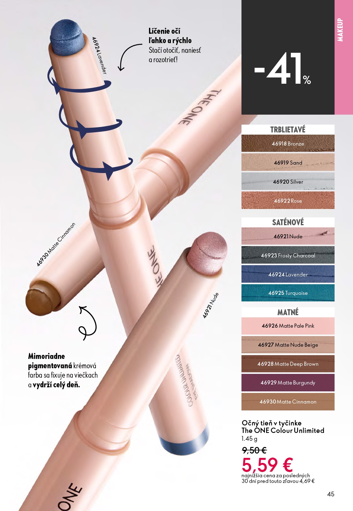 oriflame - Aktuálny leták ORIFLAME platný od stredy, 15.04.2026 do utorka, 05.05.2026 - page: 45