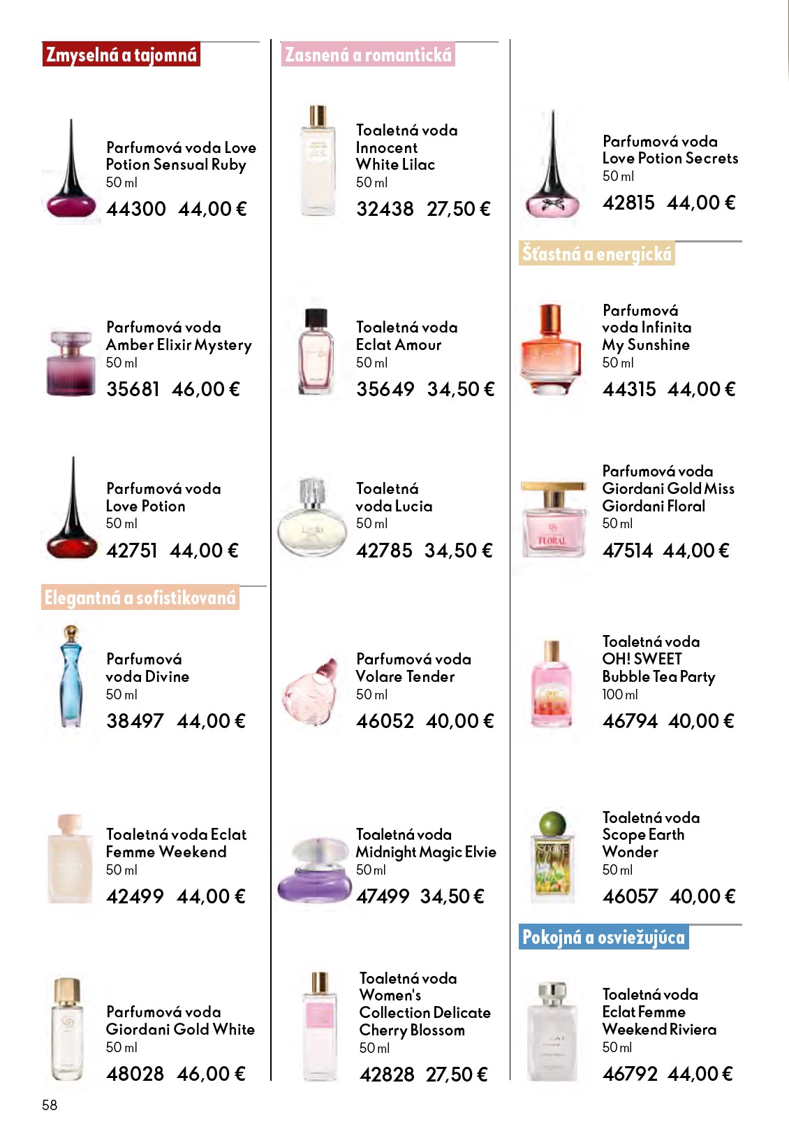 oriflame - Aktuálny leták ORIFLAME od stredy, 06.05.2026 do utorka, 26.05.2026 - page: 58