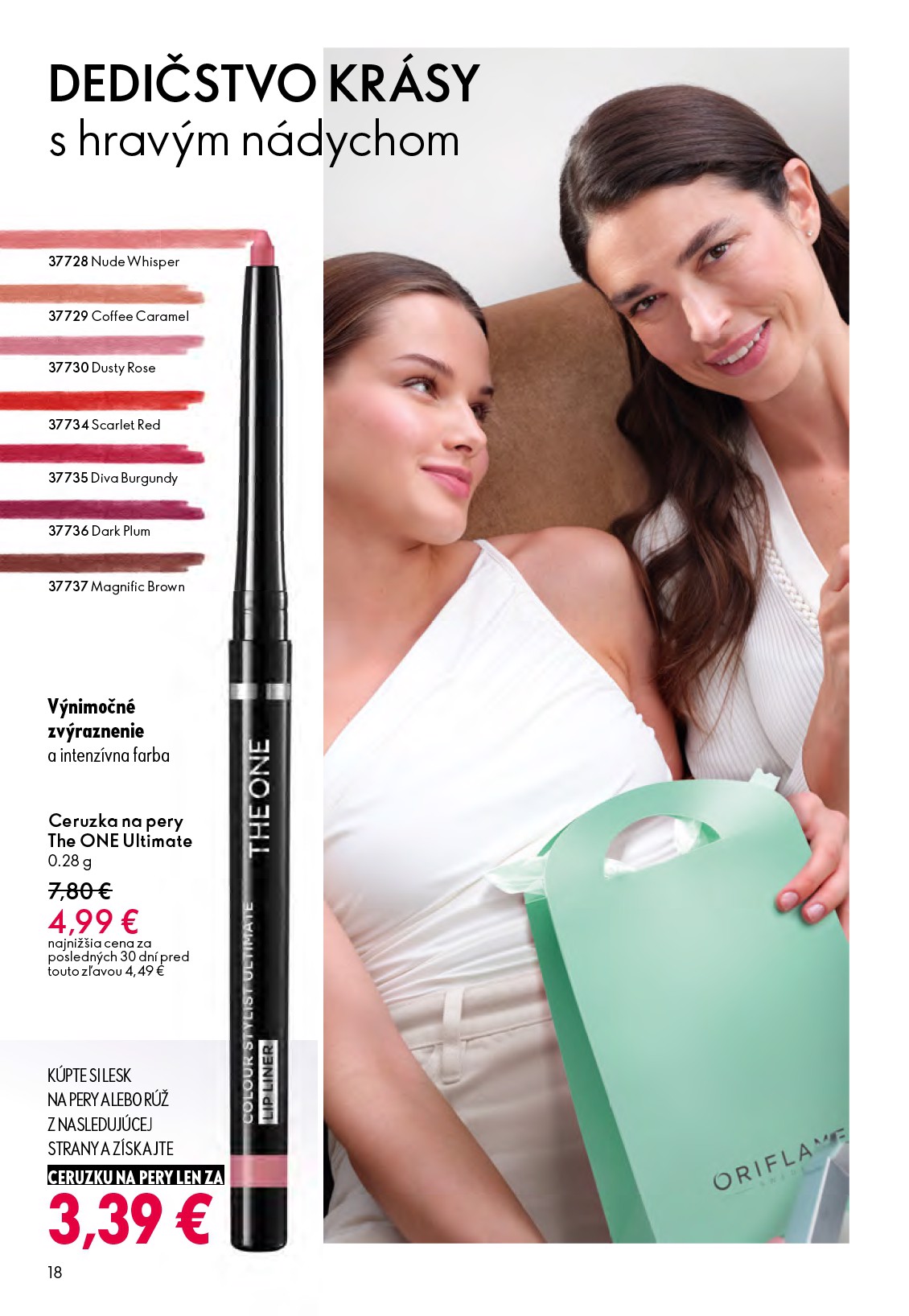 oriflame - Aktuálny leták ORIFLAME od stredy, 06.05.2026 do utorka, 26.05.2026 - page: 18