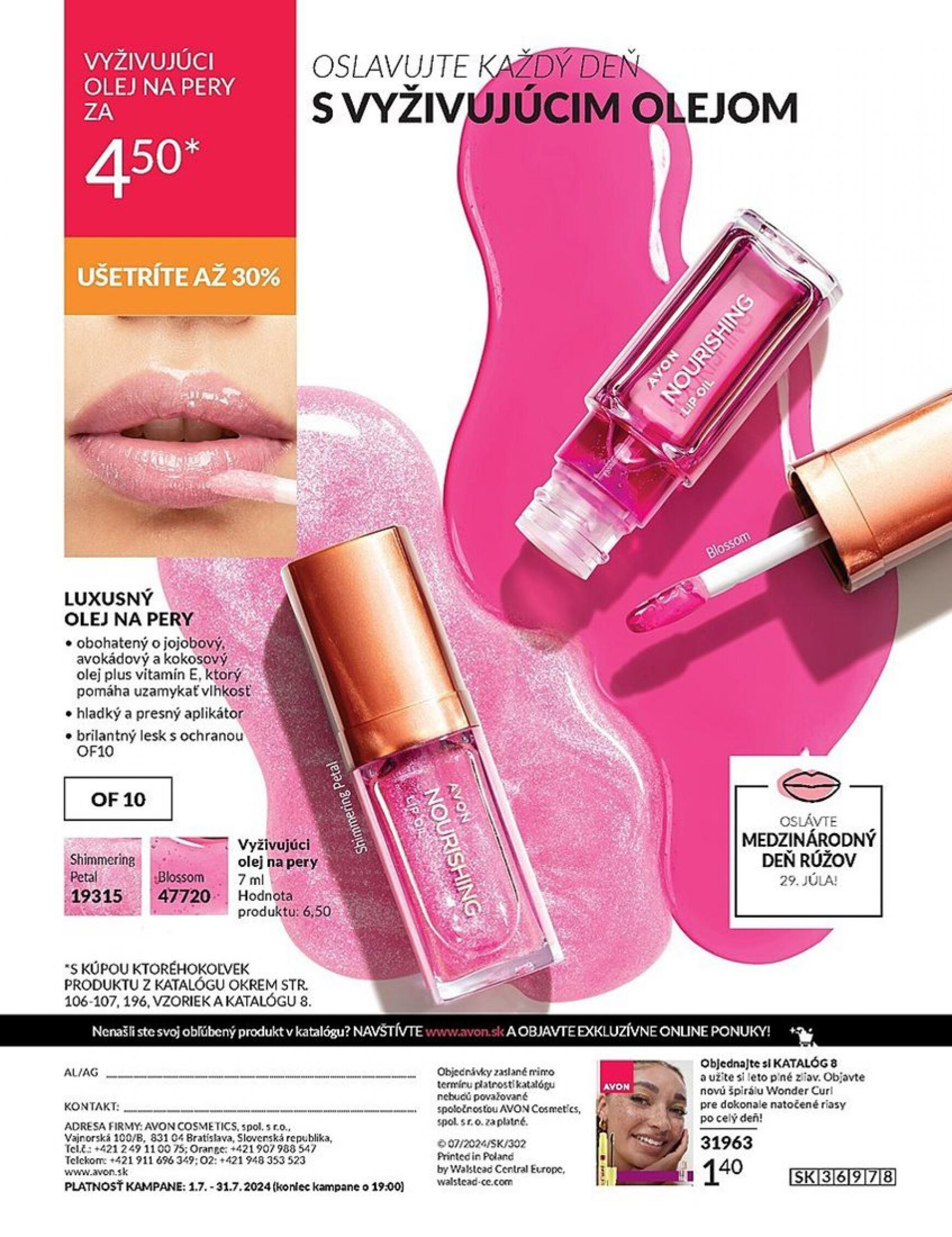 avon - Avon leták platný od 01.07. - 31.07. - page: 196 avon - Avon leták platný od 01.07. - 31.07. - page: 196