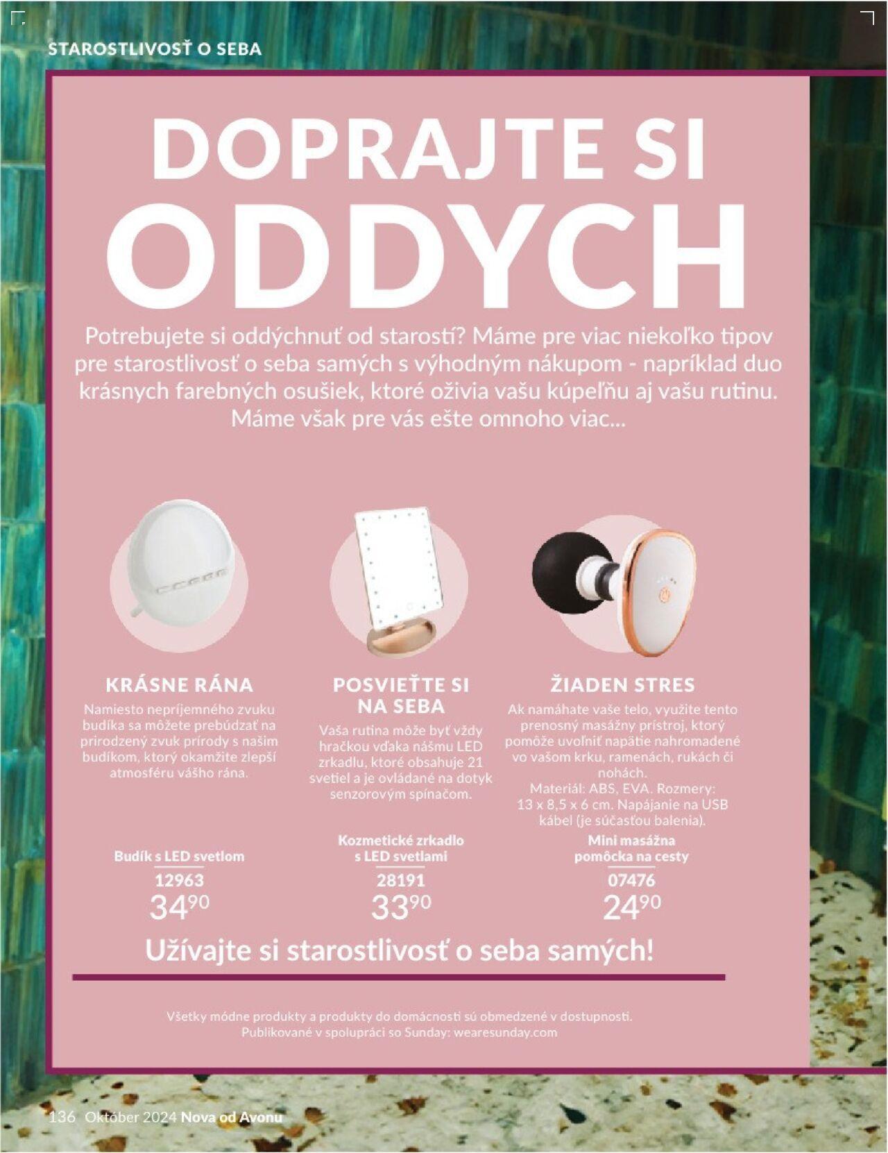 avon - Katalóg AVON 10 2024 » Aktuálny leták online 01.10.2024 - 31.10.2024 - page: 136 avon - Katalóg AVON 10 2024 » Aktuálny leták online 01.10.2024 - 31.10.2024 - page: 136