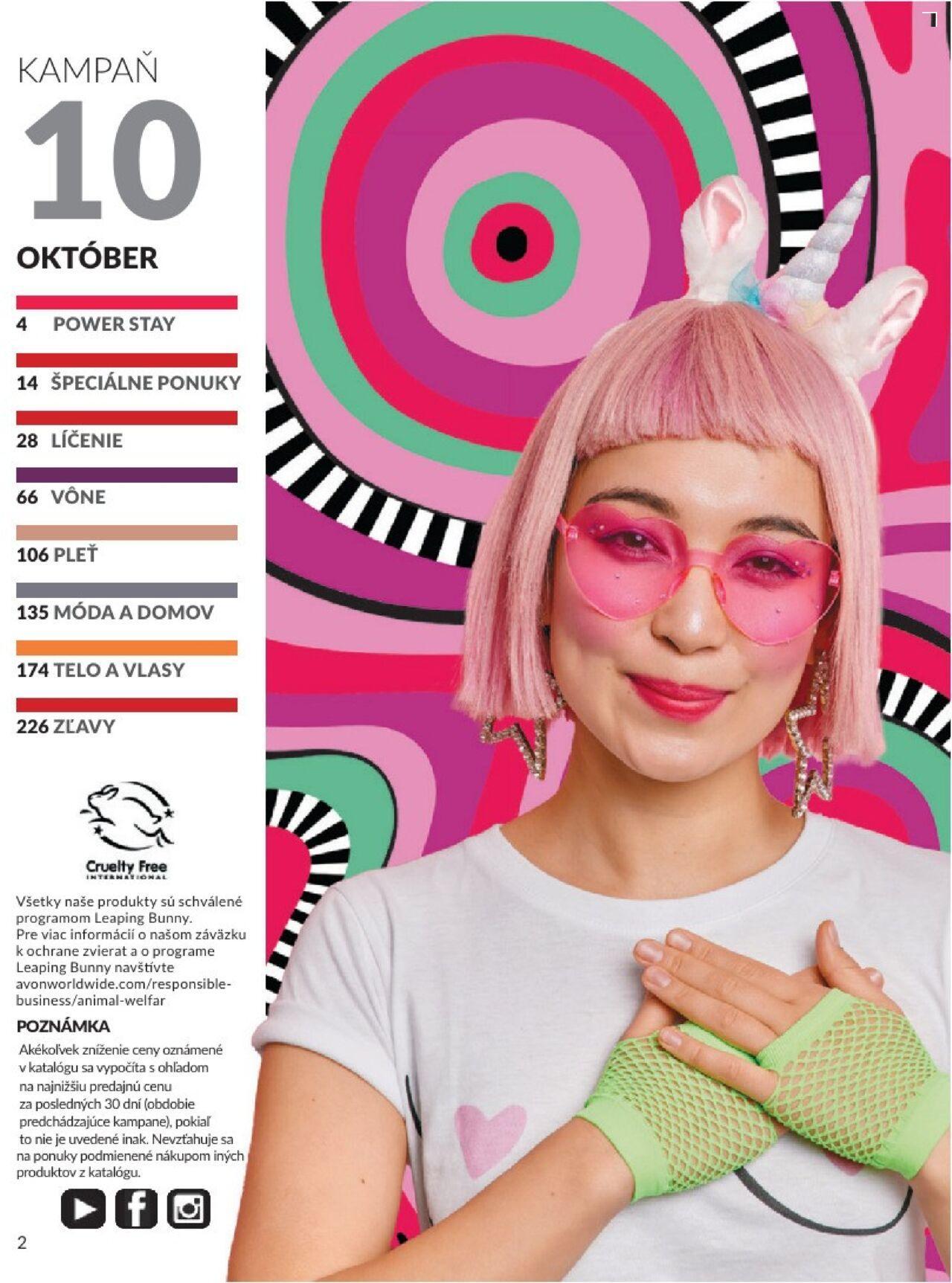avon - Katalóg AVON 10 2024 » Aktuálny leták online 01.10.2024 - 31.10.2024 - page: 2 avon - Katalóg AVON 10 2024 » Aktuálny leták online 01.10.2024 - 31.10.2024 - page: 2