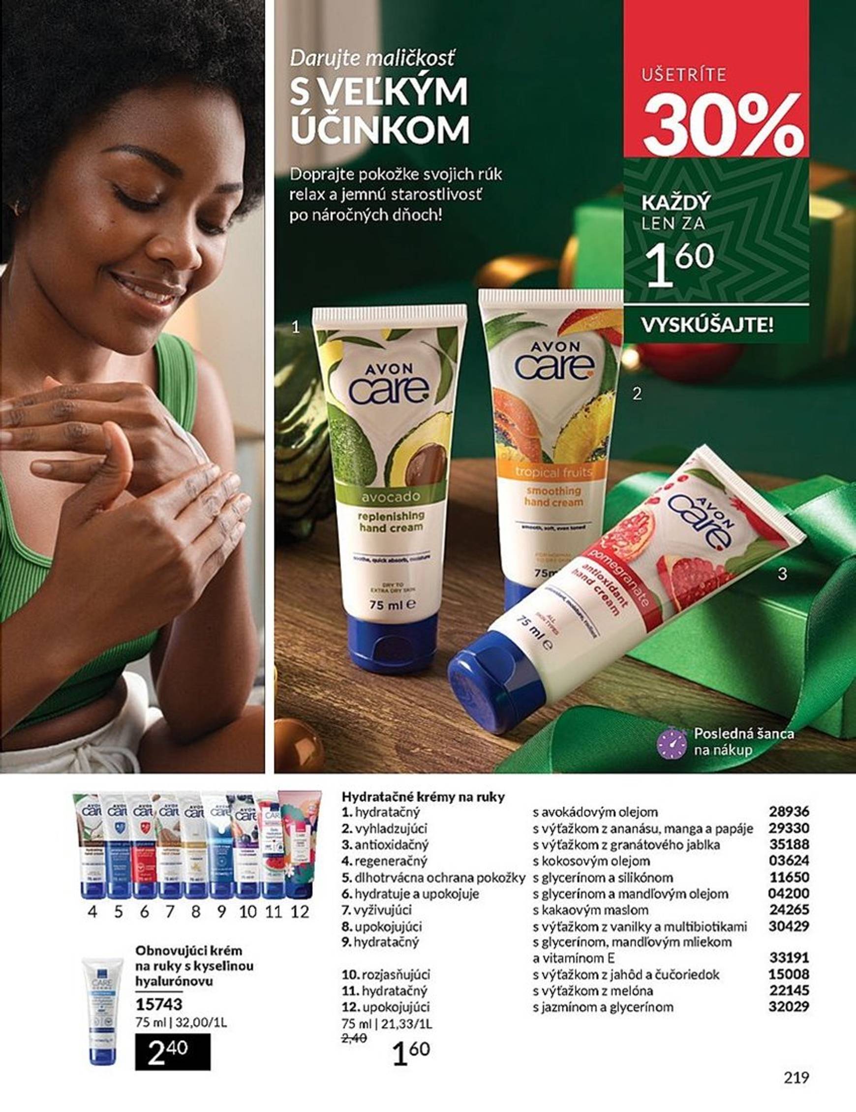 avon - Avon leták platný od 01.12. - 31.12. - page: 219 avon - Avon leták platný od 01.12. - 31.12. - page: 219