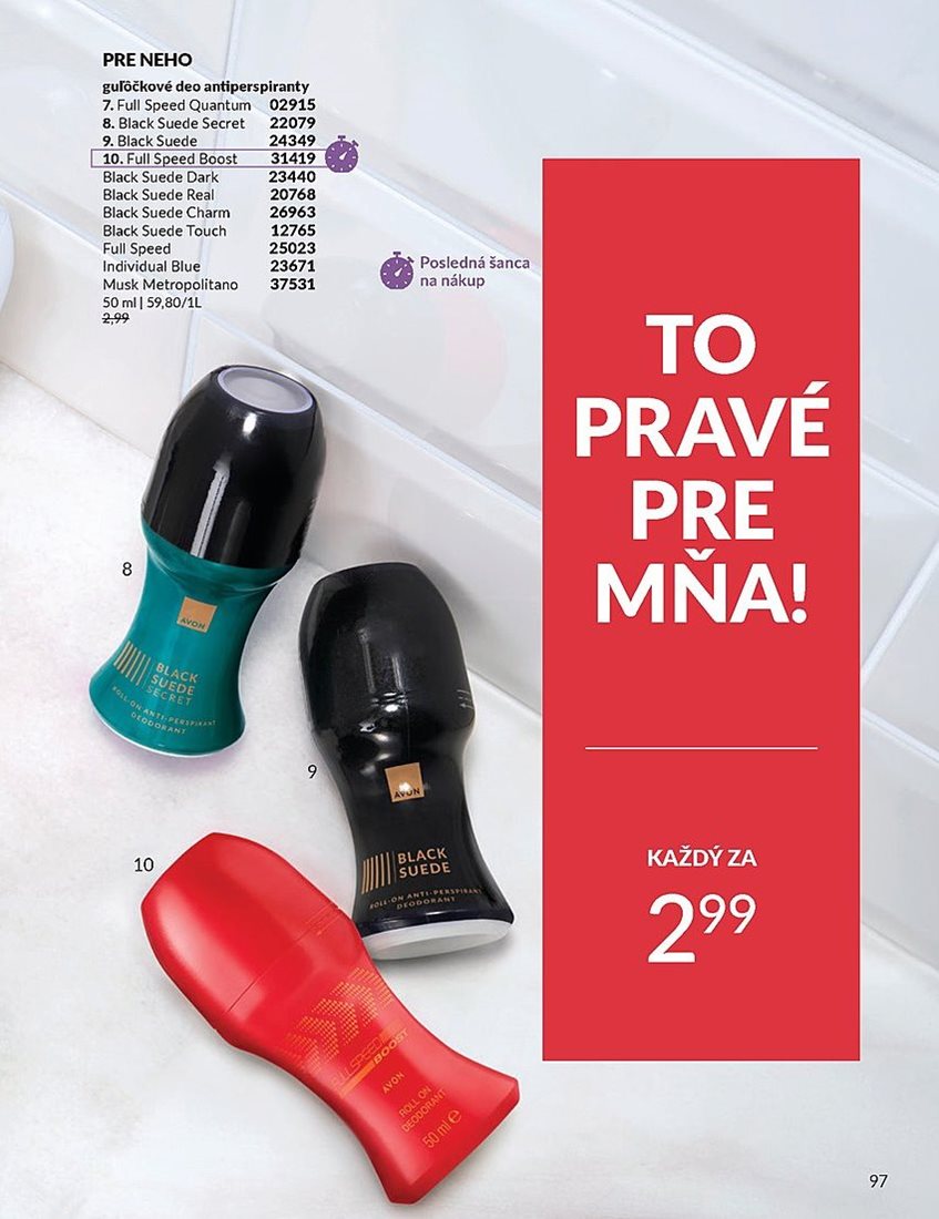 avon - Avon leták platný od 01.05. - 31.05. - page: 97 avon - Avon leták platný od 01.05. - 31.05. - page: 97