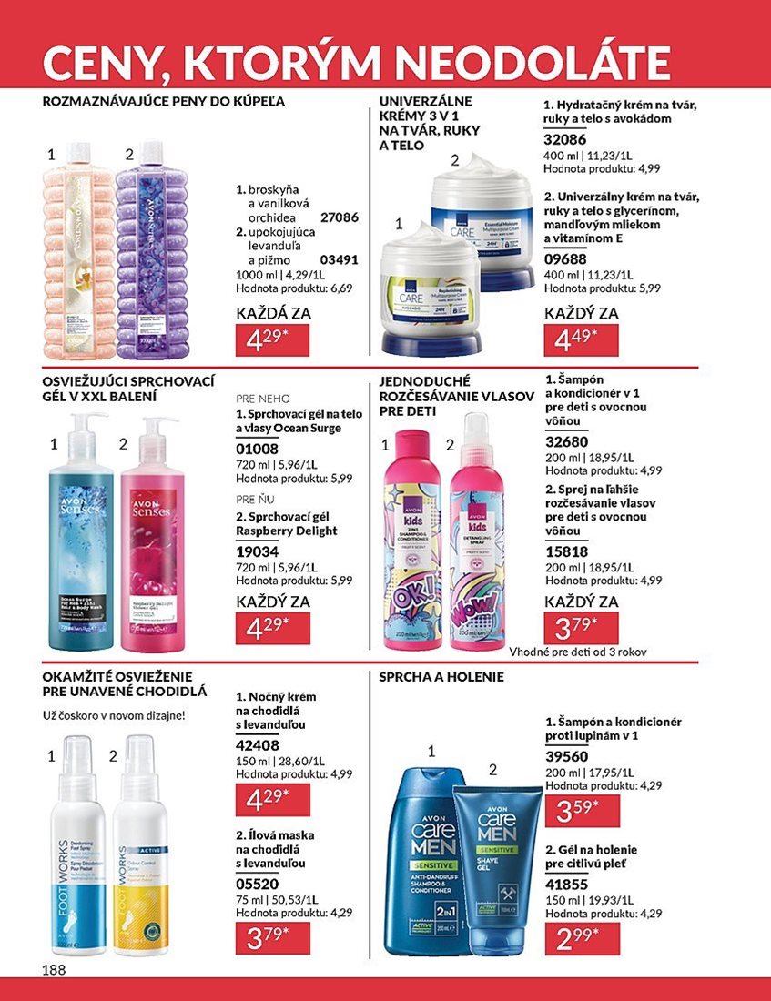 avon - Avon leták platný od 01.05. - 31.05. - page: 188 avon - Avon leták platný od 01.05. - 31.05. - page: 188