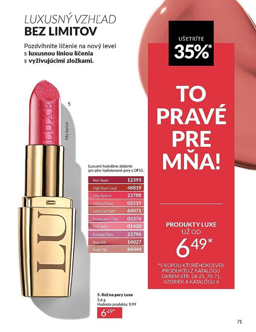 avon - Avon leták platný od 01.05. - 31.05. - page: 71 avon - Avon leták platný od 01.05. - 31.05. - page: 71