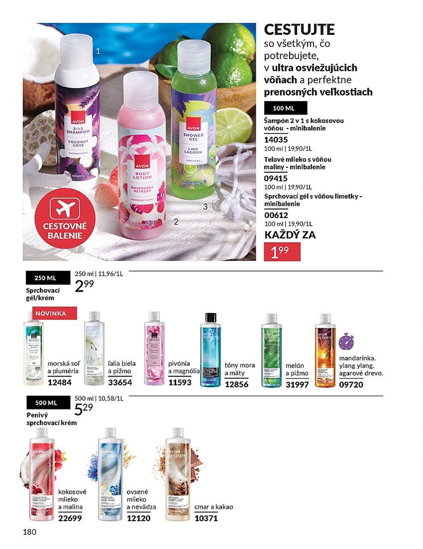 avon - Avon leták platný od 01.06. - 30.06. - page: 180