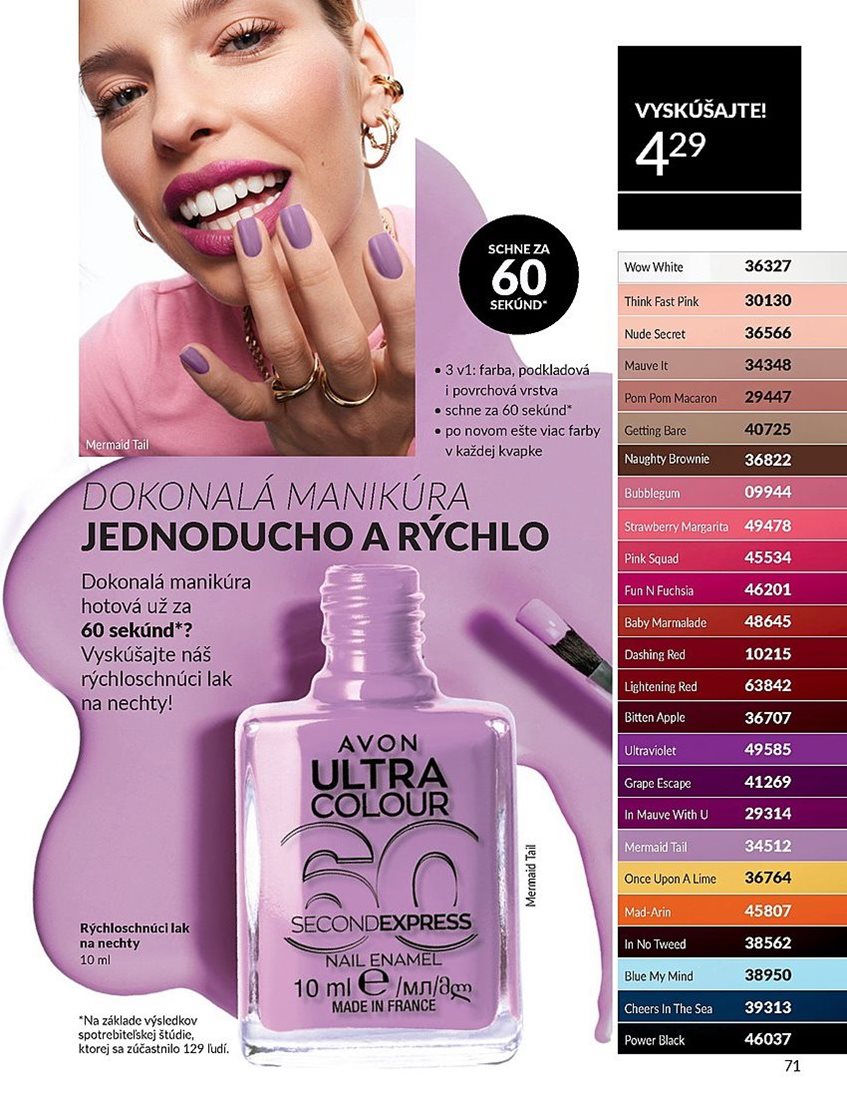 avon - Avon leták platný od 01.06. - 30.06. - page: 71