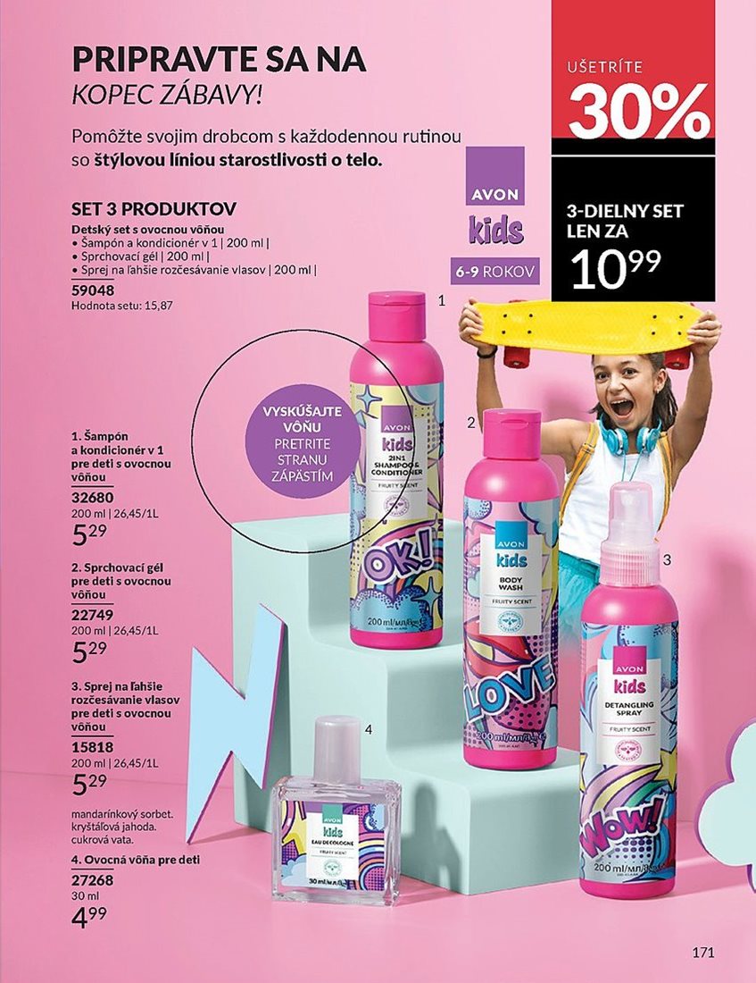 avon - Avon leták platný od 01.06. - 30.06. - page: 171