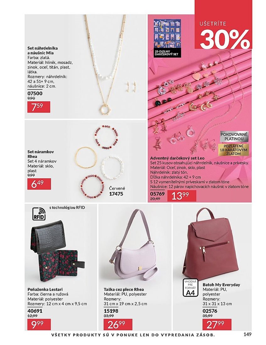 avon - Avon leták platný od 01.06. - 30.06. - page: 149