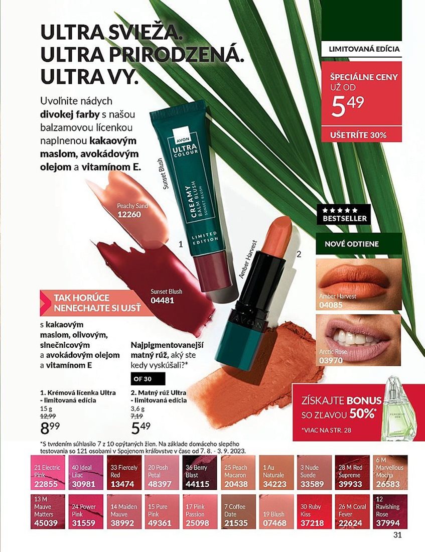 avon - Leták Avon platný od 01.07. do 31.07. - page: 31