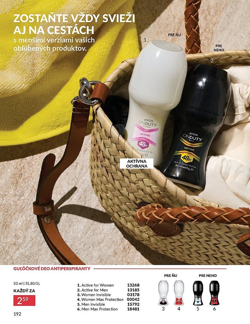 avon - Leták Avon platný od 01.07. do 31.07. - page: 192