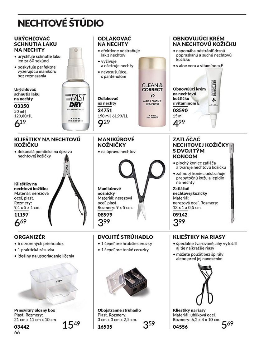 avon - Leták Avon platný od 01.07. do 31.07. - page: 66