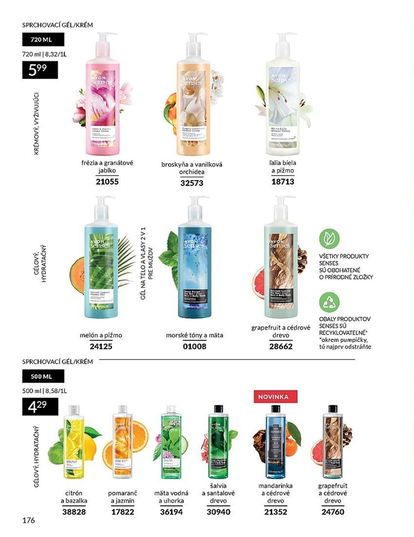 avon - Leták Avon platný od 01.07. do 31.07. - page: 176