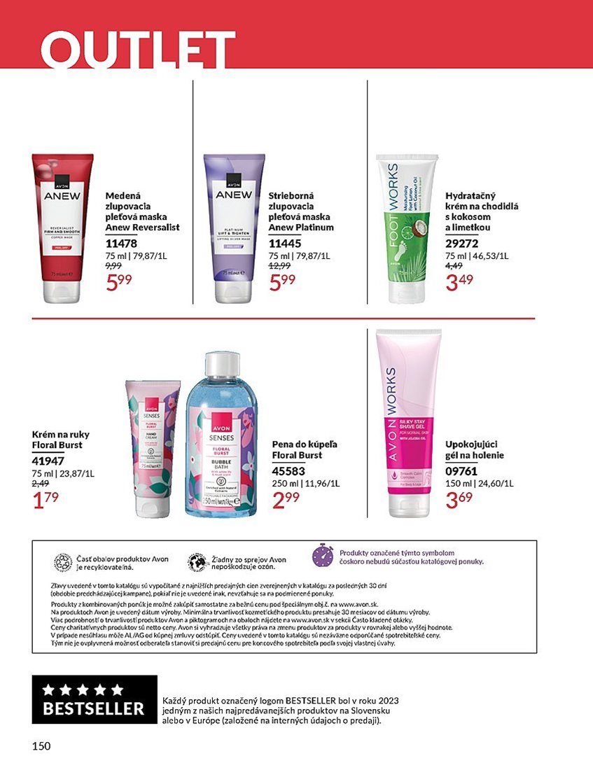 avon - Leták Avon platný od 01.07. do 31.07. - page: 150