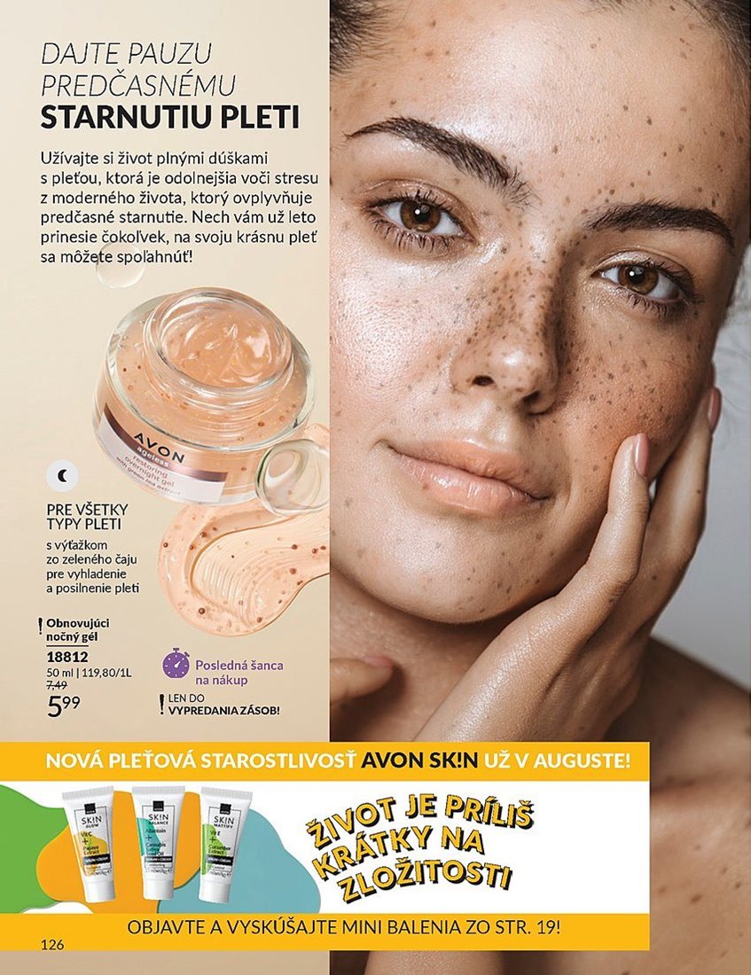 avon - Leták Avon platný od 01.07. do 31.07. - page: 126