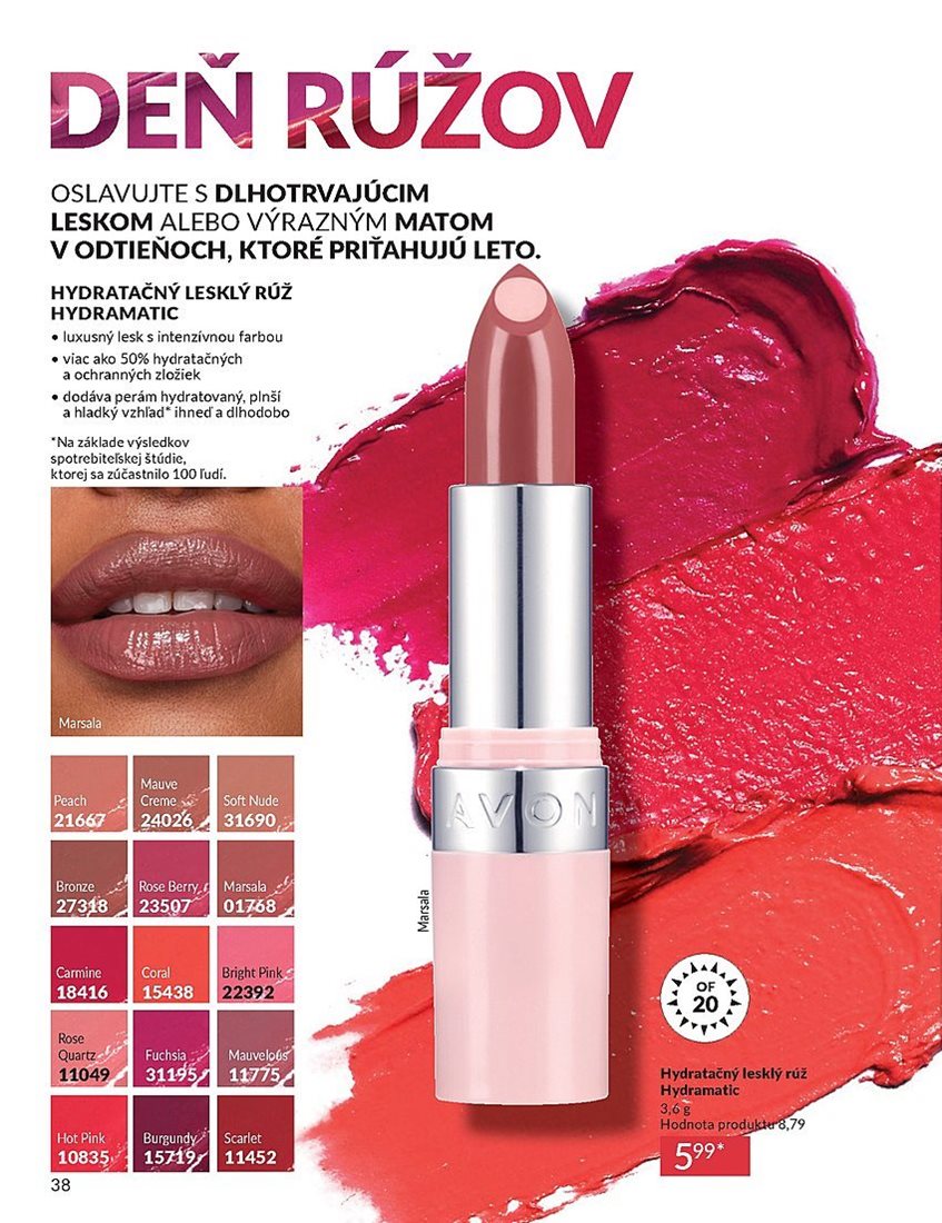 avon - Leták Avon platný od 01.07. do 31.07. - page: 38