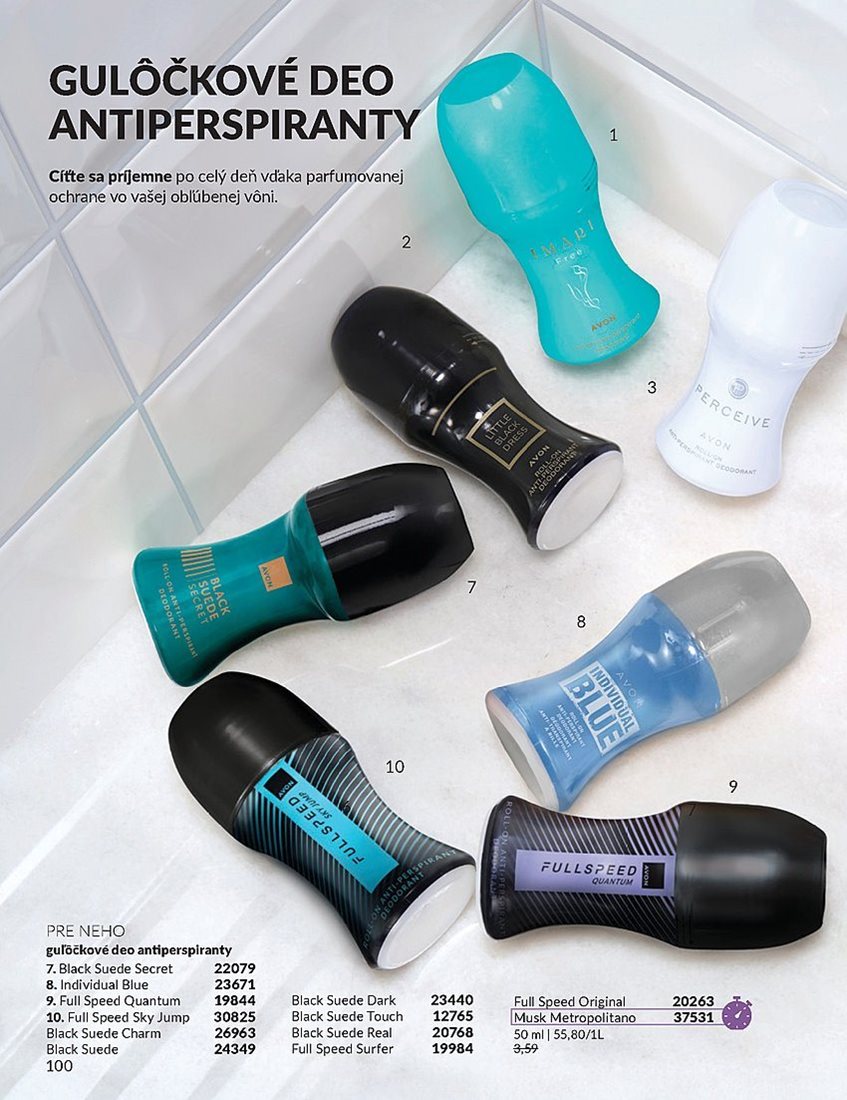 avon - Leták Avon platný od 01.07. do 31.07. - page: 100