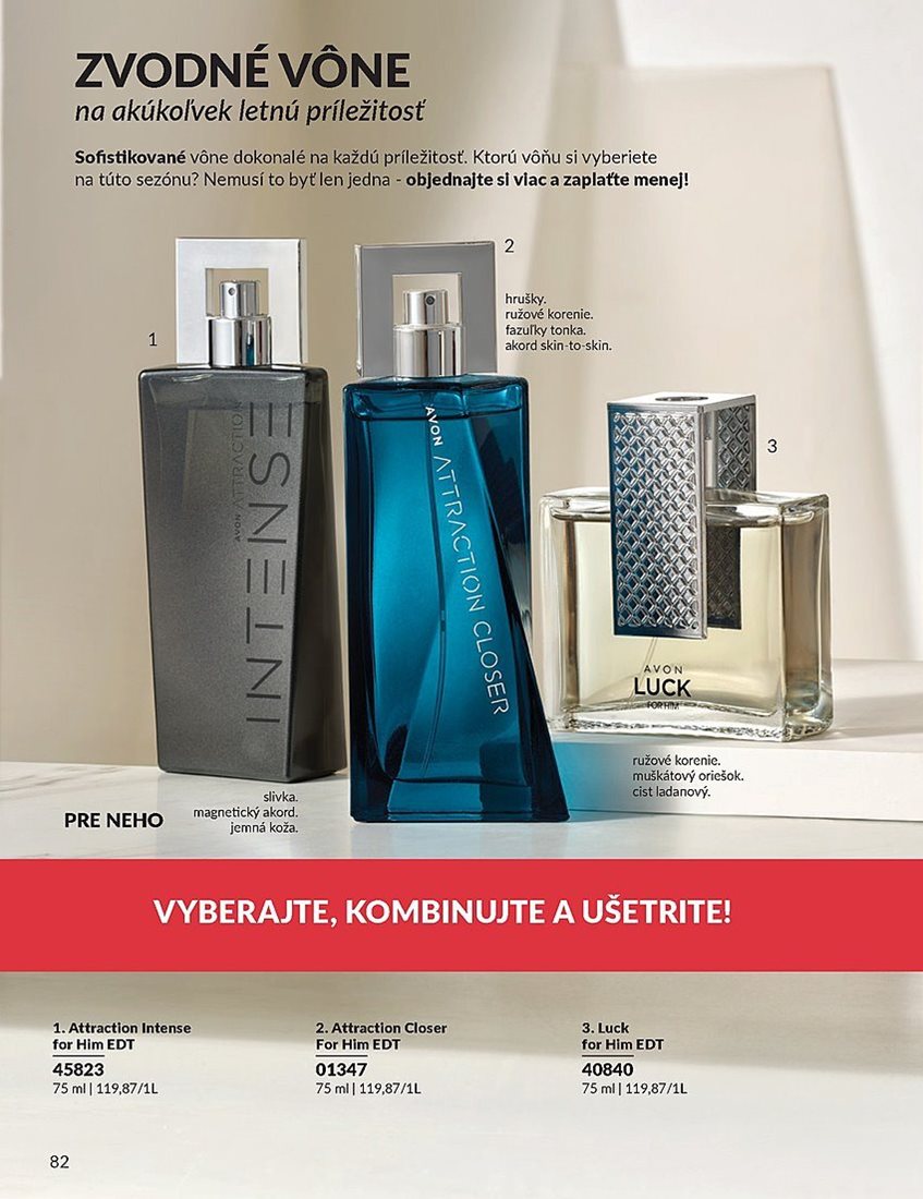 avon - Leták Avon platný od 01.07. do 31.07. - page: 82