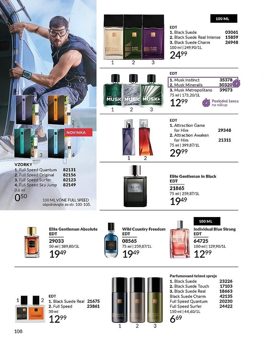 avon - Leták Avon platný od 01.07. do 31.07. - page: 108