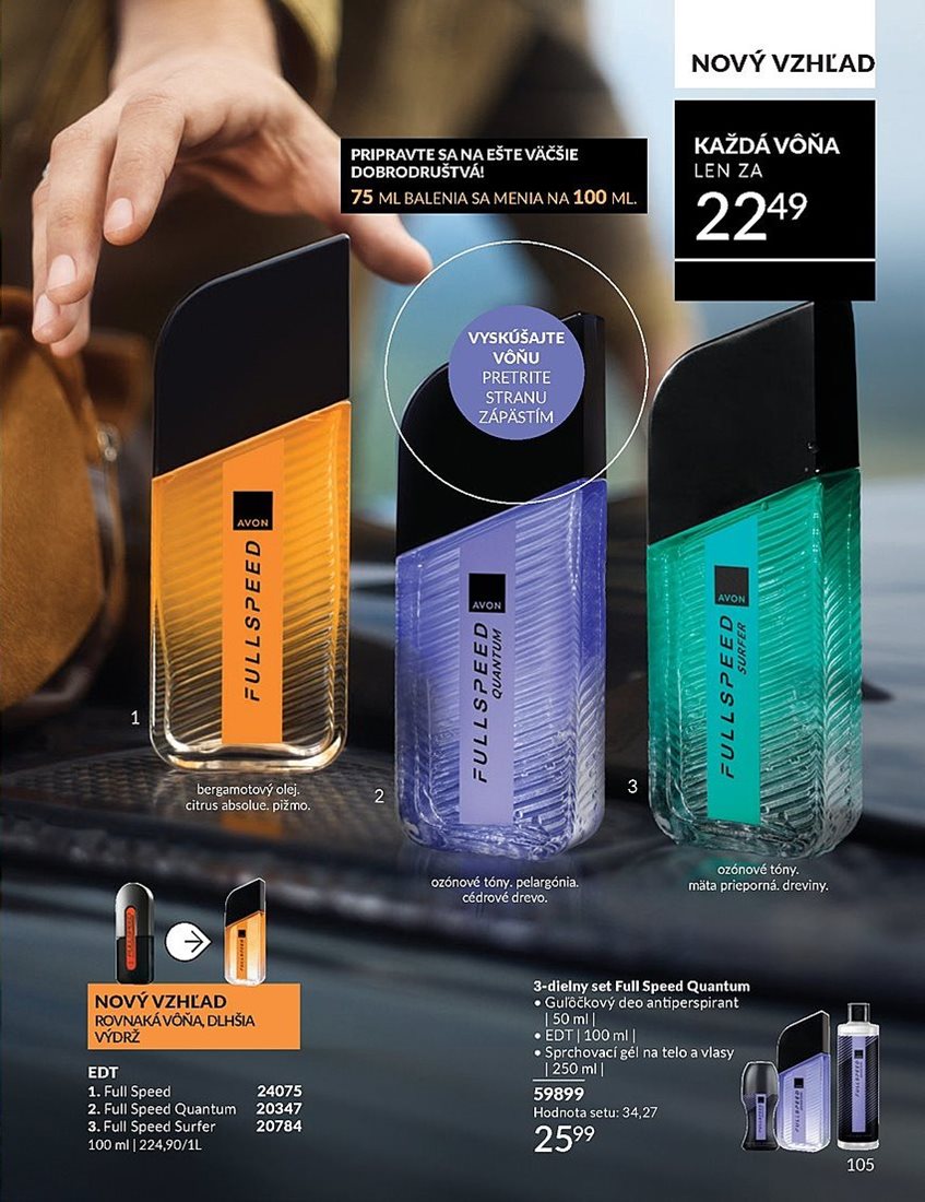 avon - Leták Avon platný od 01.07. do 31.07. - page: 105