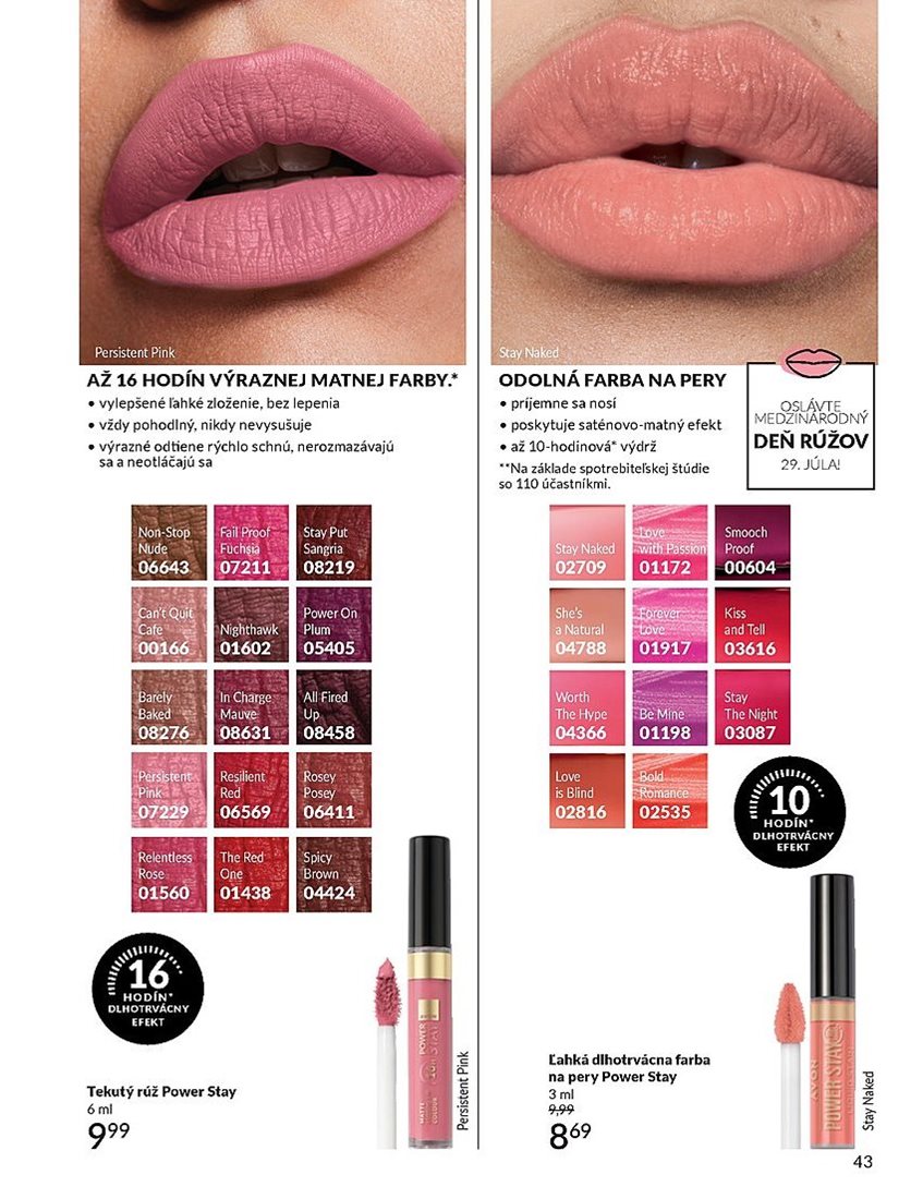avon - Leták Avon platný od 01.07. do 31.07. - page: 43