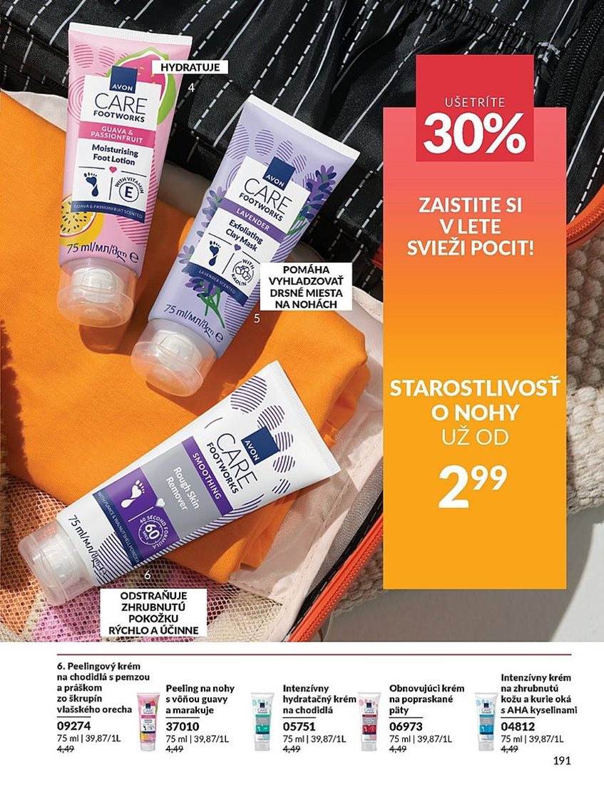avon - Leták Avon platný od 01.07. do 31.07. - page: 191