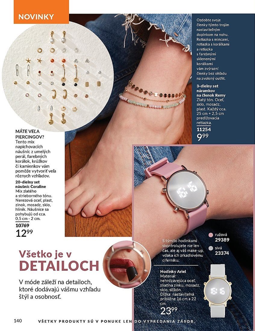 avon - Leták Avon platný od 01.07. do 31.07. - page: 140