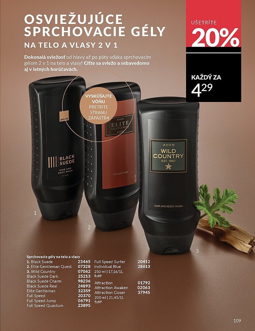 avon - Leták Avon platný od 01.07. do 31.07. - page: 109