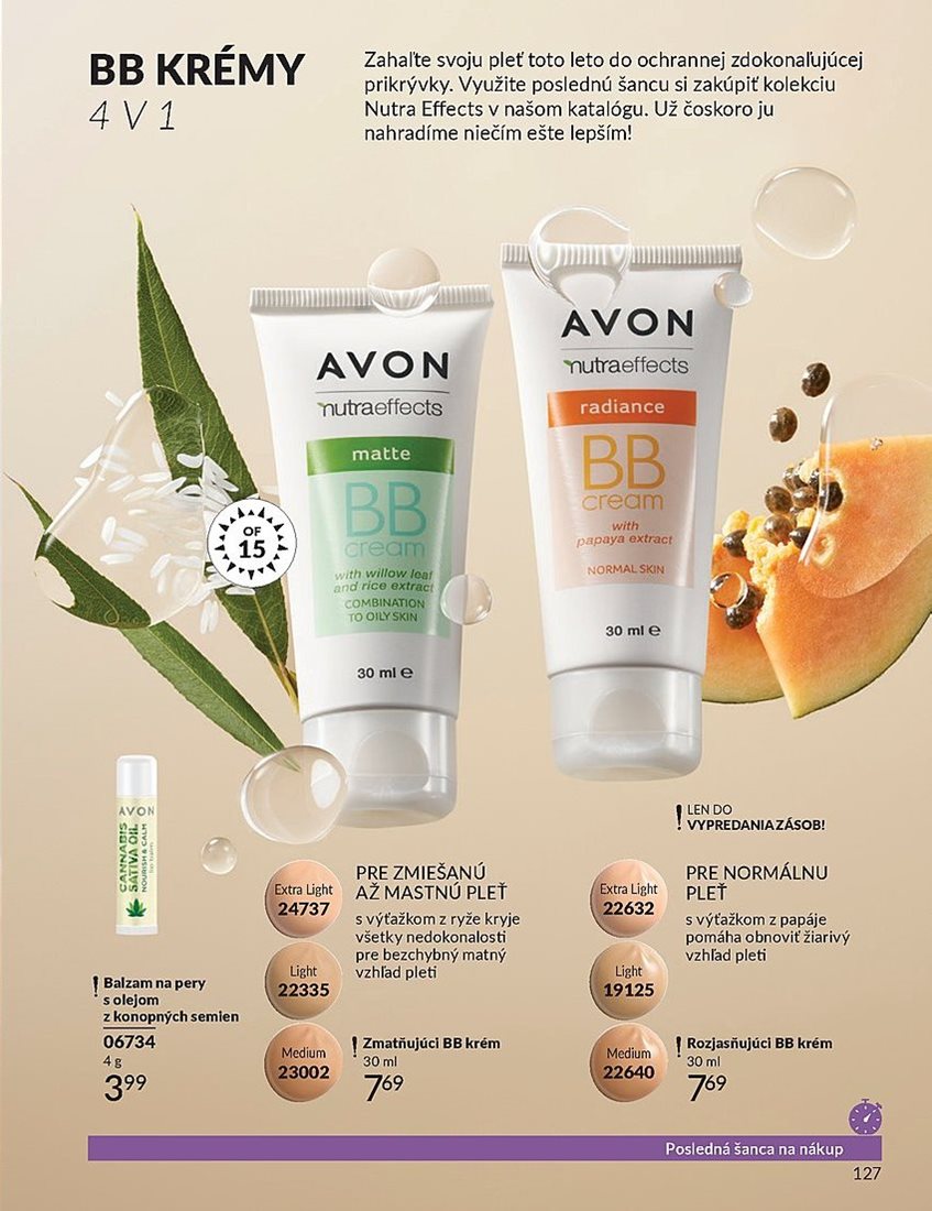 avon - Leták Avon platný od 01.07. do 31.07. - page: 127