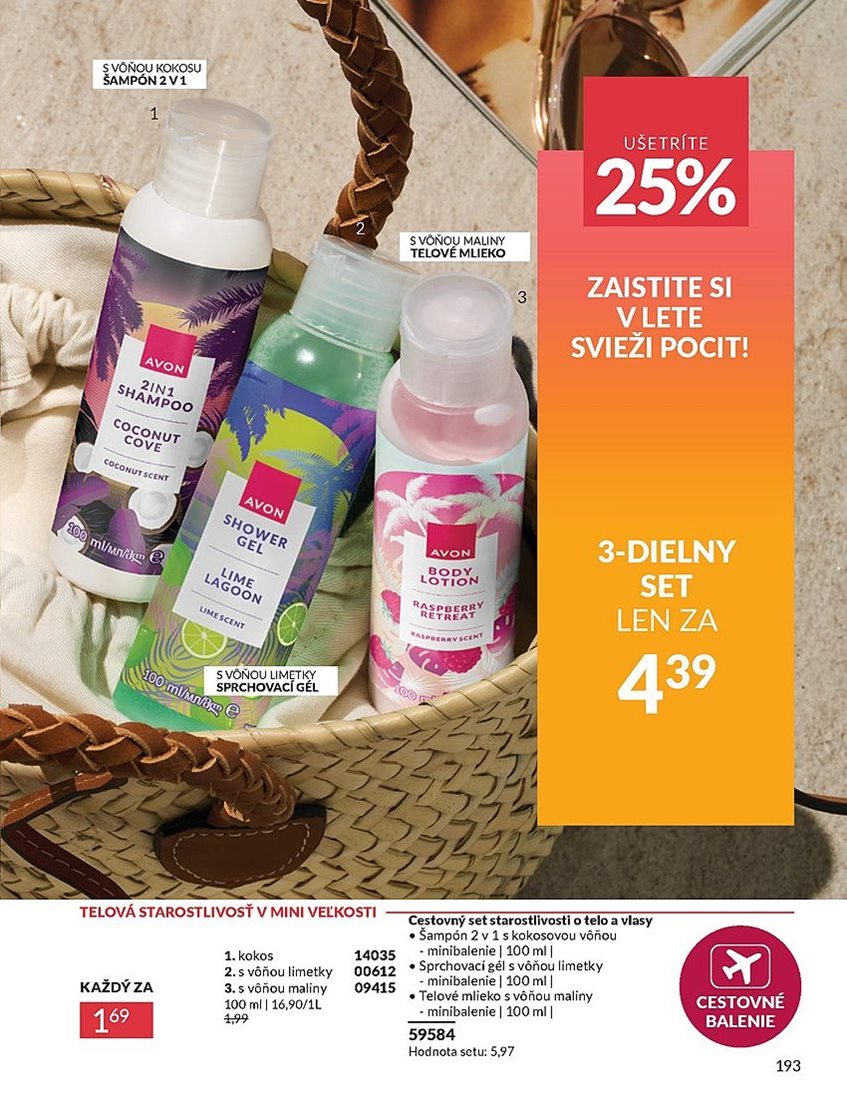 avon - Leták Avon platný od 01.07. do 31.07. - page: 193