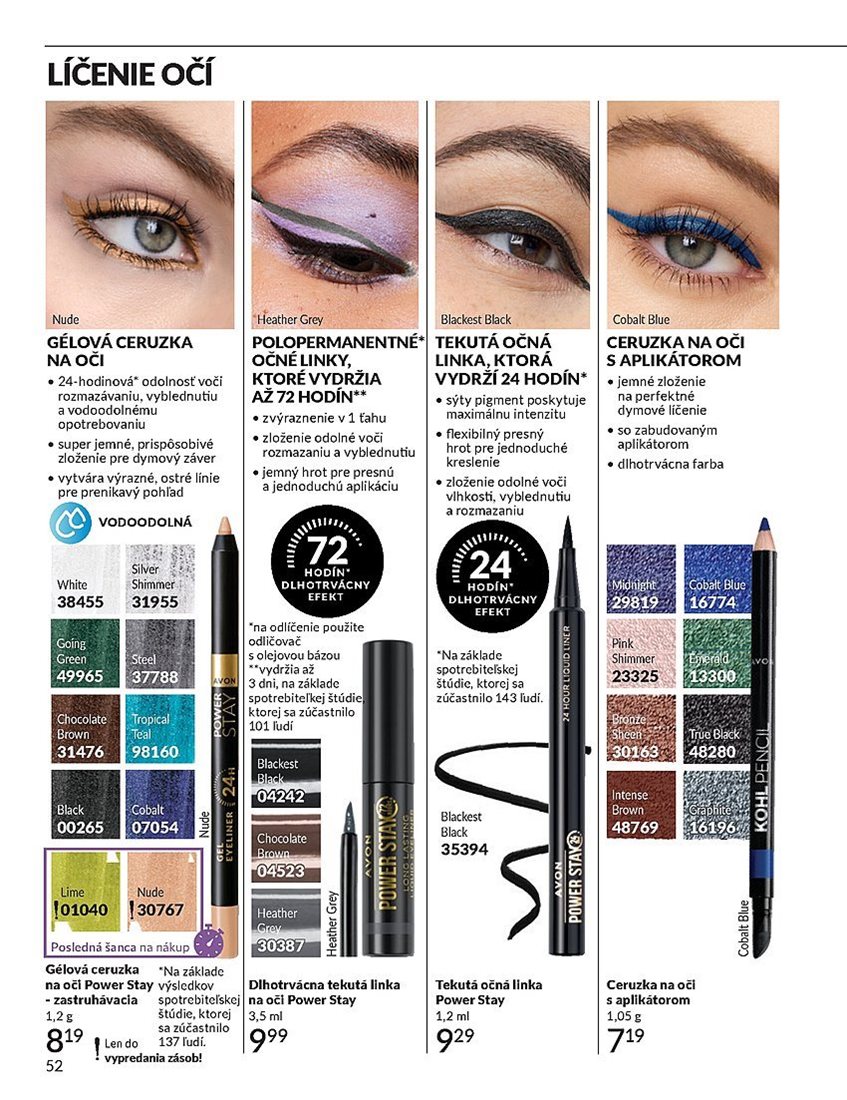 avon - Leták Avon platný od 01.07. do 31.07. - page: 52