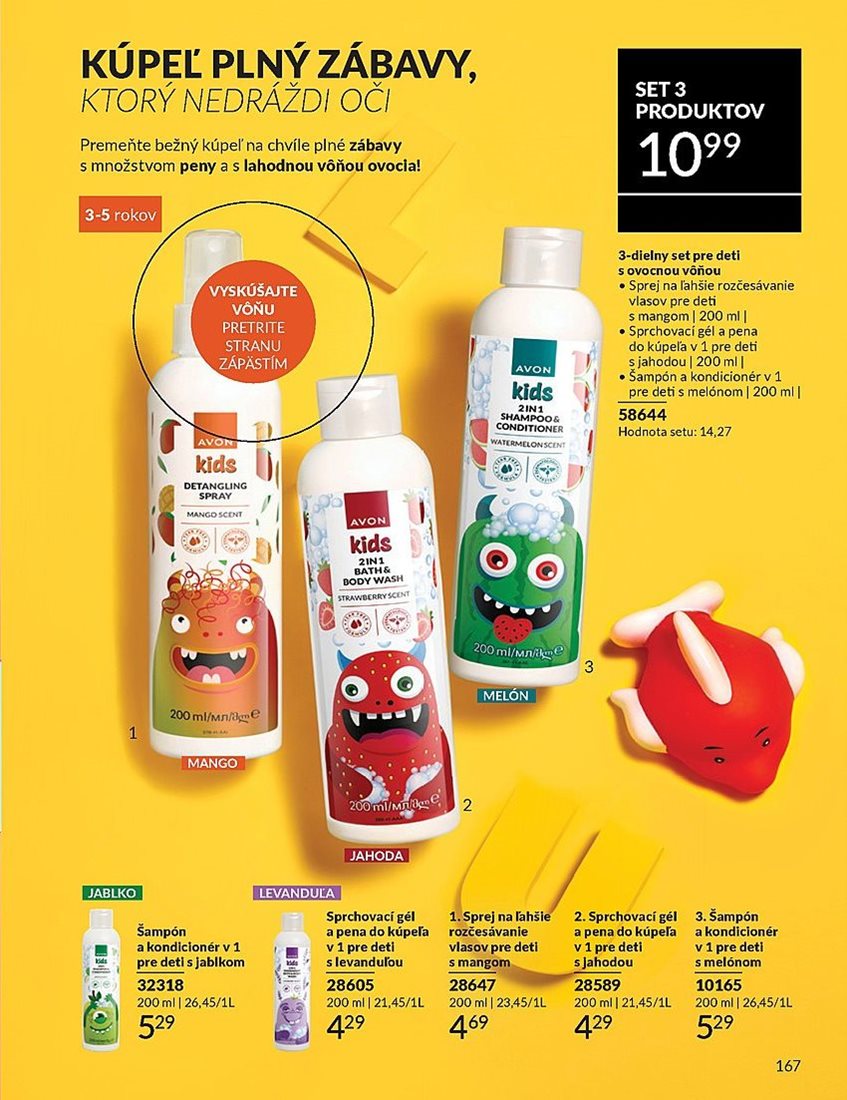 avon - Leták Avon platný od 01.07. do 31.07. - page: 167