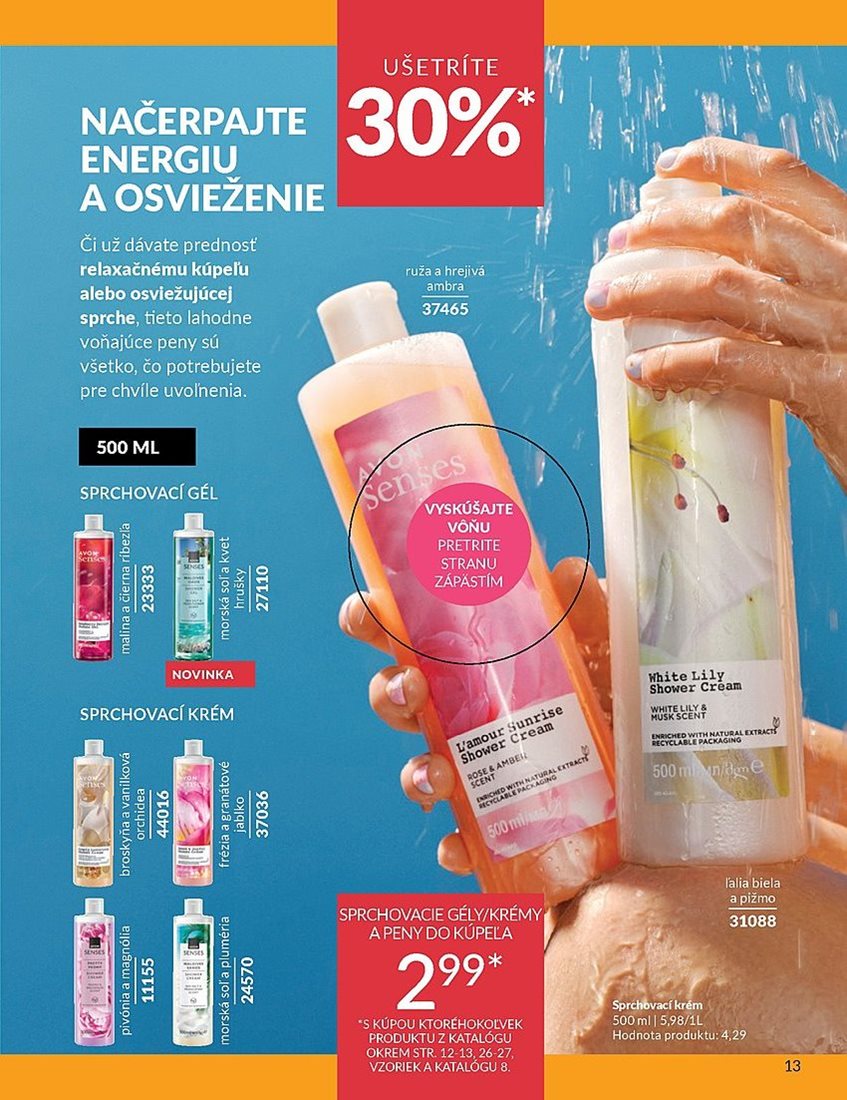 avon - Leták Avon platný od 01.07. do 31.07. - page: 13