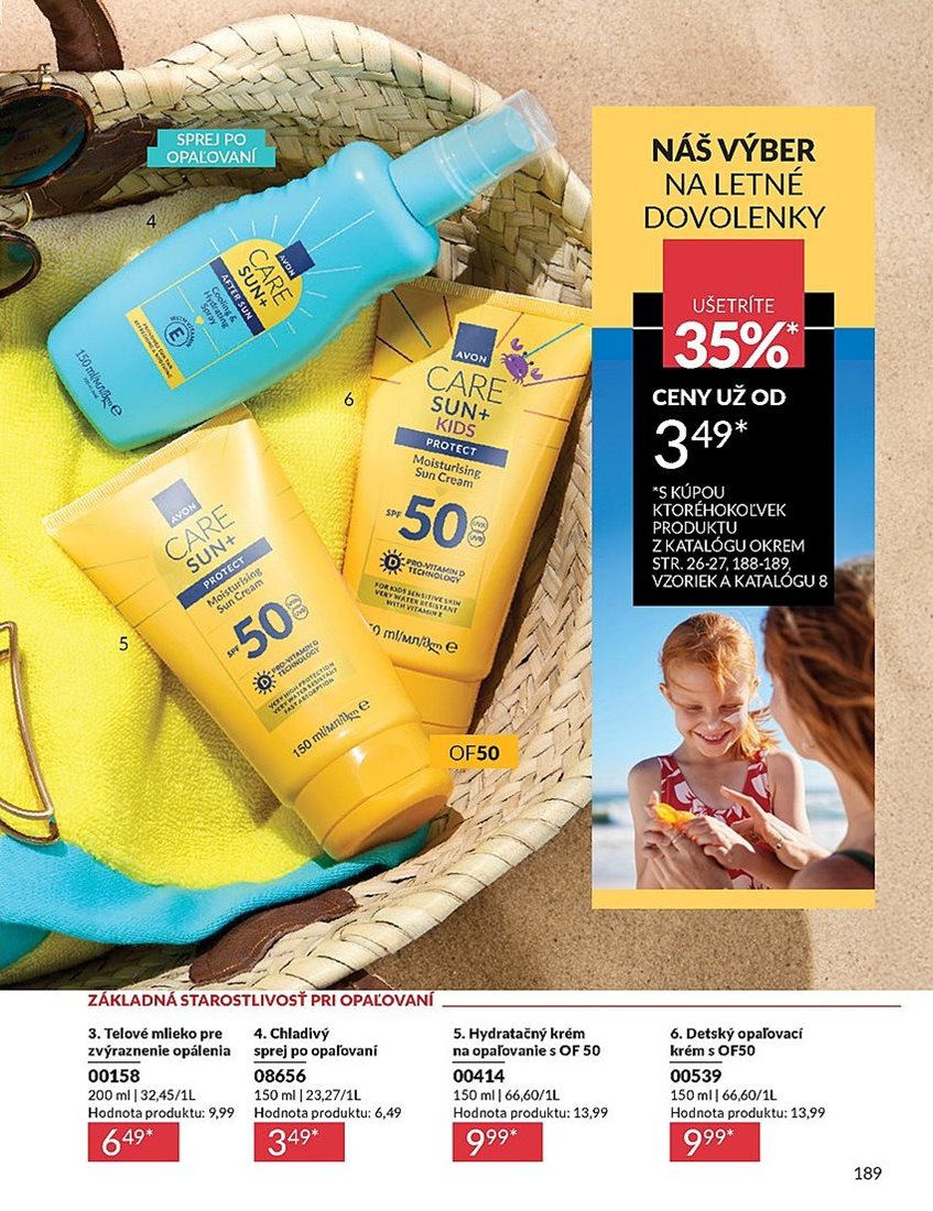 avon - Leták Avon platný od 01.07. do 31.07. - page: 189