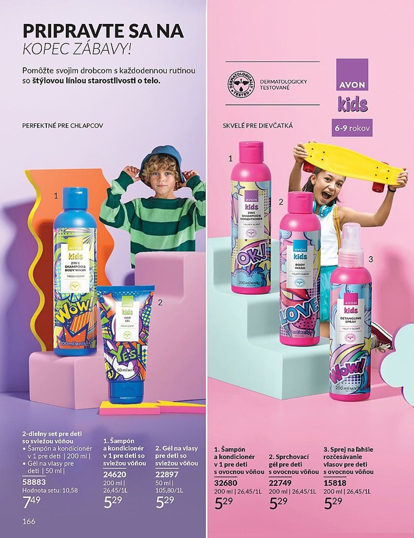 avon - Leták Avon platný od 01.07. do 31.07. - page: 166