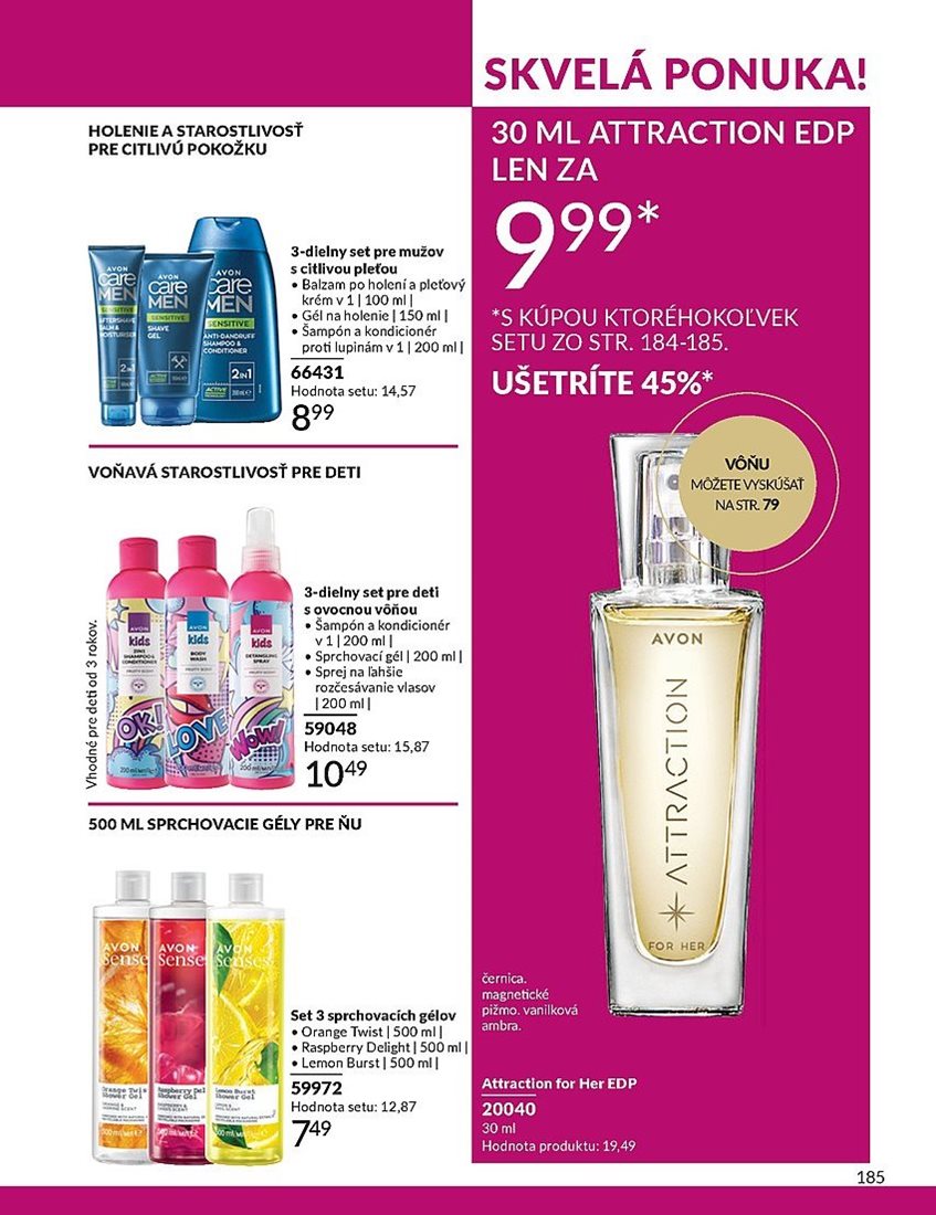 avon - Leták Avon platný od 01.07. do 31.07. - page: 185