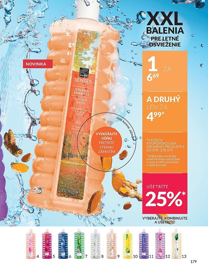 avon - Leták Avon platný od 01.08. do 31.08. - page: 179