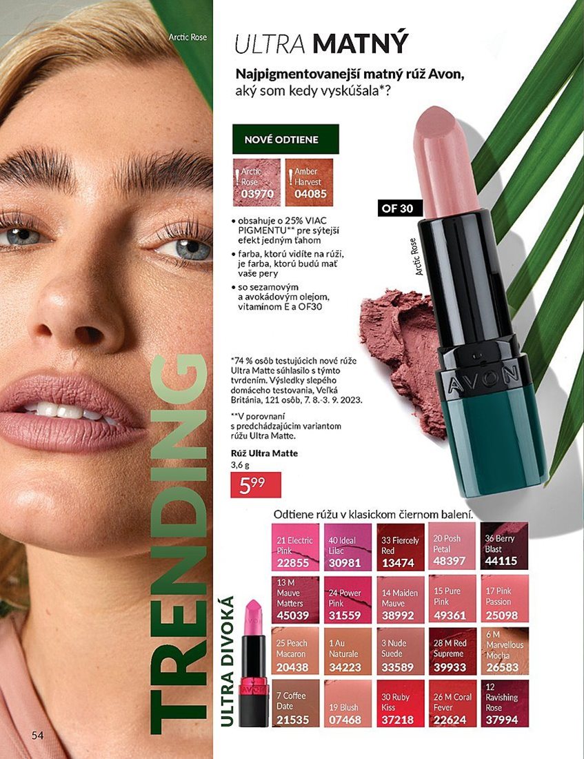 avon - Leták Avon platný od 01.08. do 31.08. - page: 54