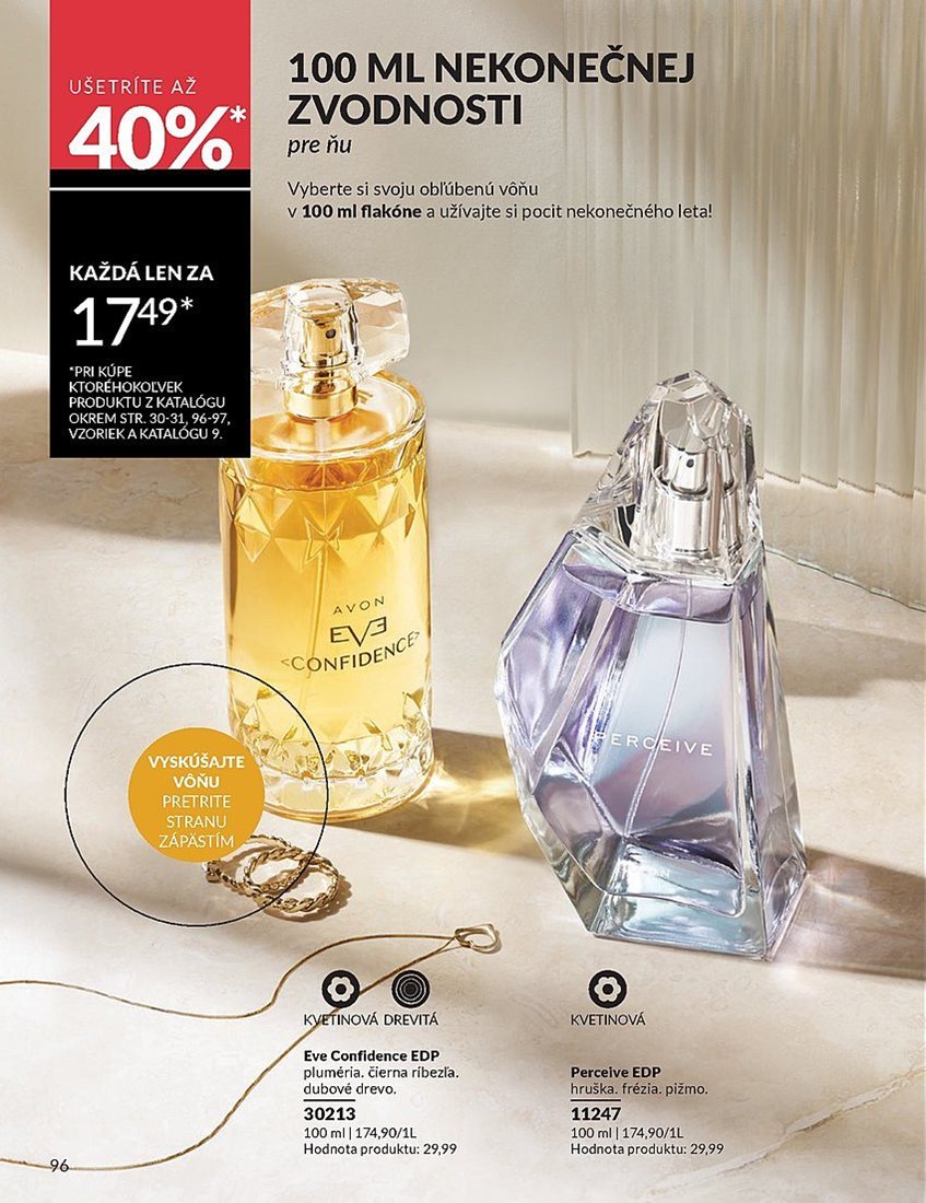 avon - Leták Avon platný od 01.08. do 31.08. - page: 96