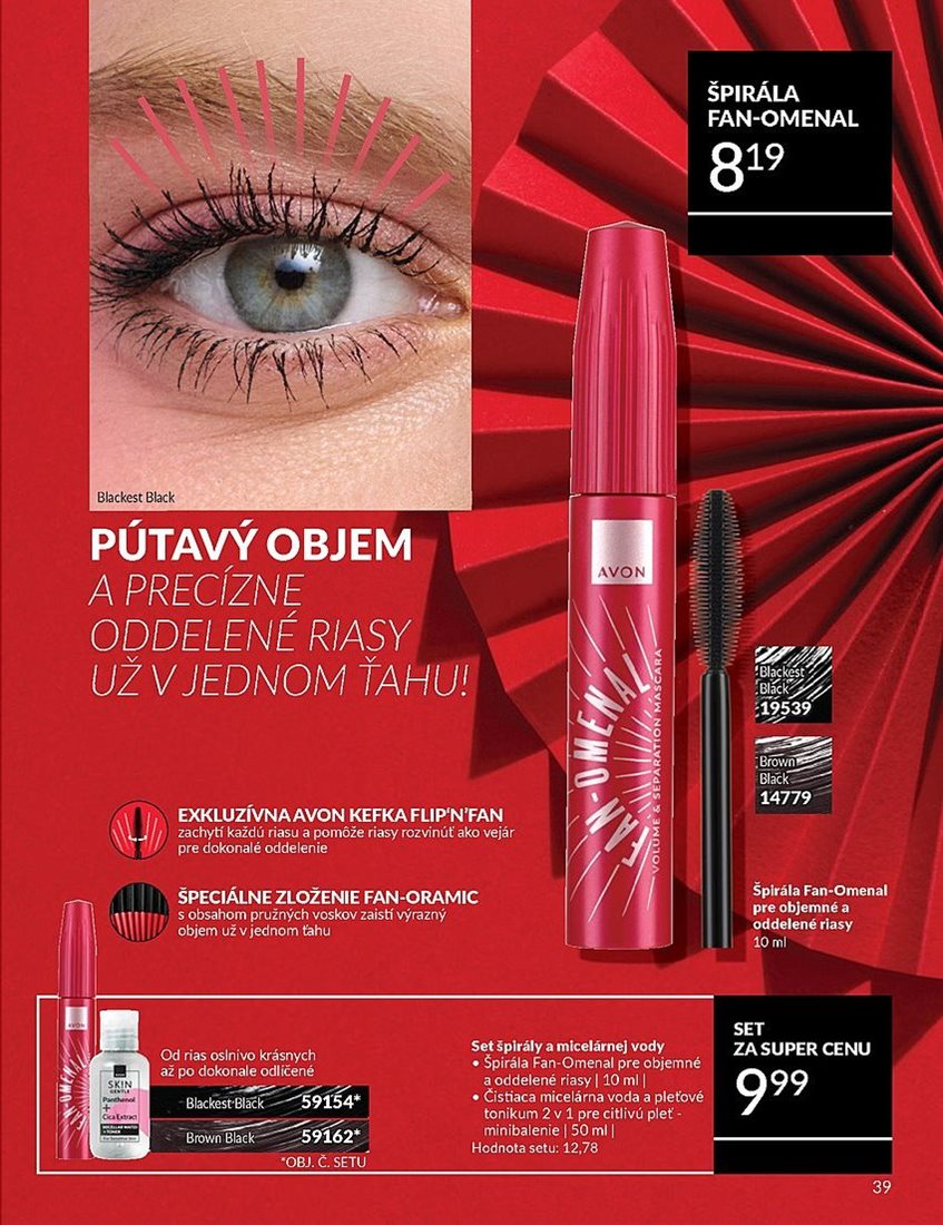 avon - Leták Avon platný od 01.08. do 31.08. - page: 39