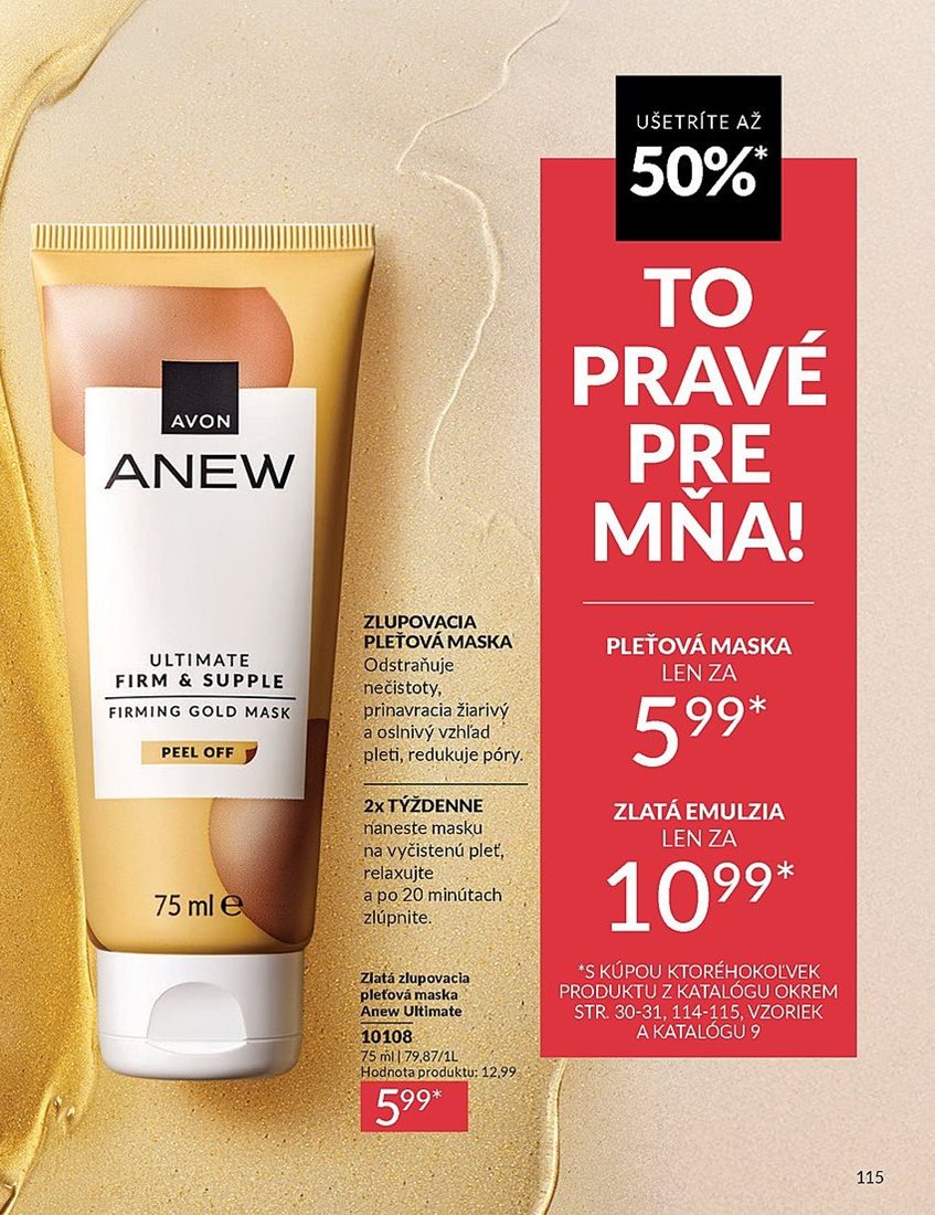 avon - Leták Avon platný od 01.08. do 31.08. - page: 115