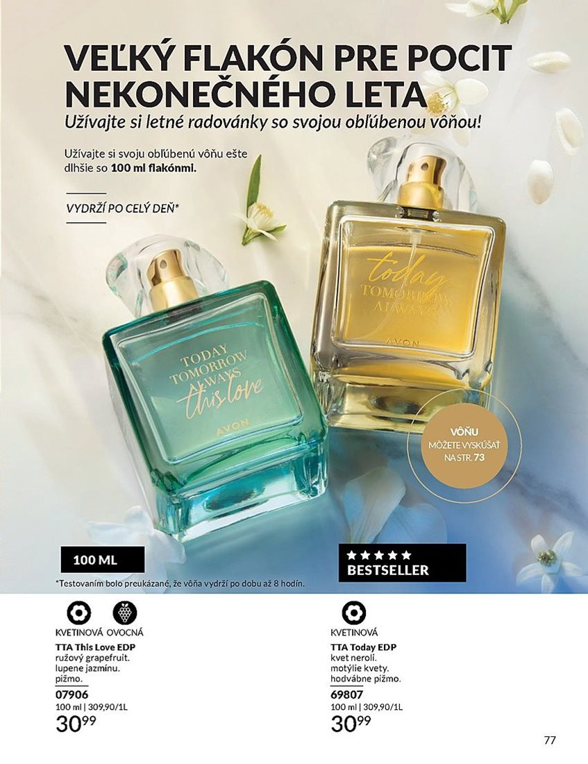 avon - Leták Avon platný od 01.08. do 31.08. - page: 77