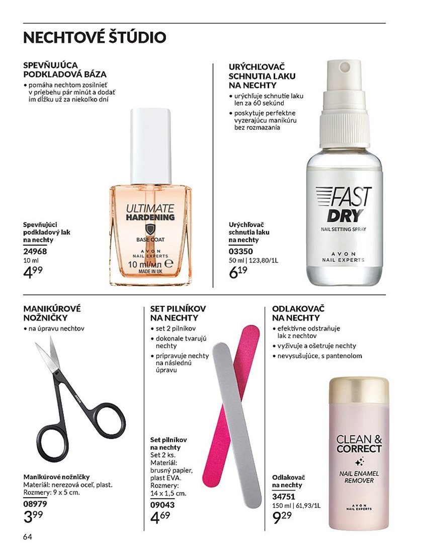 avon - Leták Avon platný od 01.08. do 31.08. - page: 64